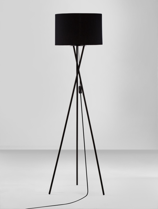 Lampadar Retro Negru Ø44 x H 145 cm - Img 3