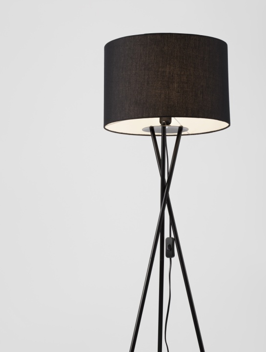 Lampadar Retro Negru Ø44 x H 145 cm - Img 5