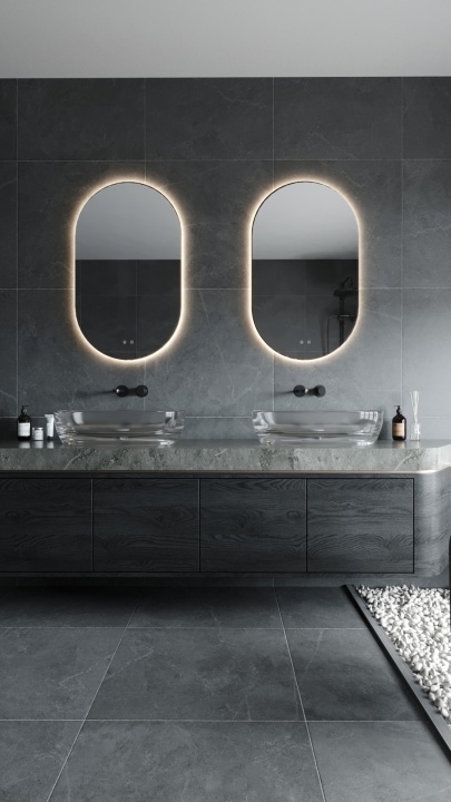 Oglindă cu iluminare Mirror alb - Img 2
