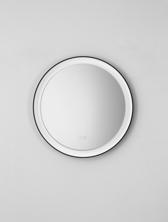 Oglinda cu iluminare Ural Negru / Alb Ø60 x 3,5 cm - Img 3