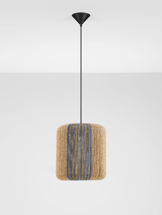 Pendul Abby Natural / Negru Ø33 x H 230 cm - Img 3