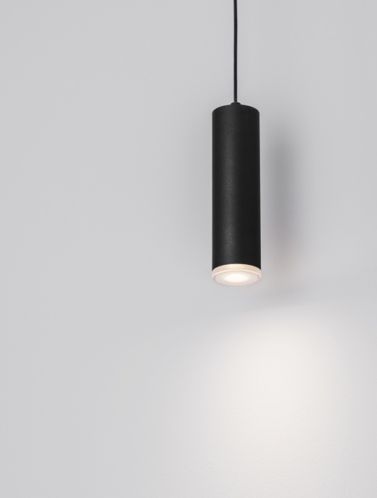 Pendul baie Μαο Negru / Frosted Ø5,5 x H 200 cm - Img 5