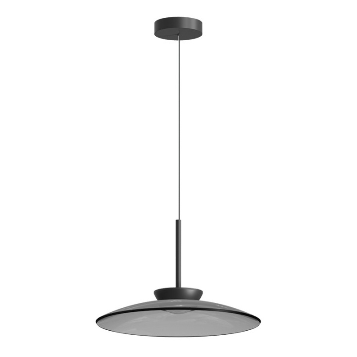 Pendul Disco Nordico LED 2700K-3000K - Negru mat - Img 2