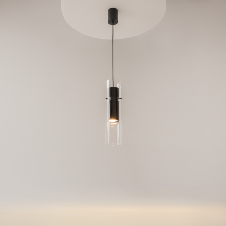 Pendul Dynamics Ø 8 cm GU10 - Negru - Img 2