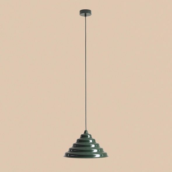 Pendul Fala 36 cm 1xG9 - Verde - Img 3