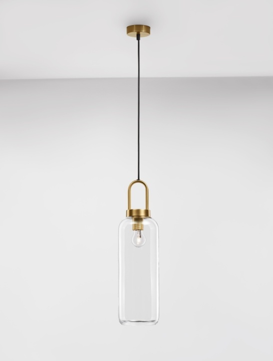 Pendul Irvine Transparent / Auriu Ø15,5 x H 255 cm - Img 5