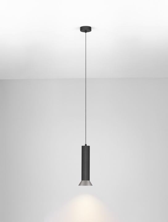 Pendul Luvia Bronz / Negru Ø9,8 x H 200 cm - Img 4