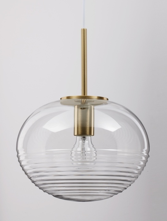 Pendul Maeve Transparent / Auriu Ø28 x H 190 cm - Img 5
