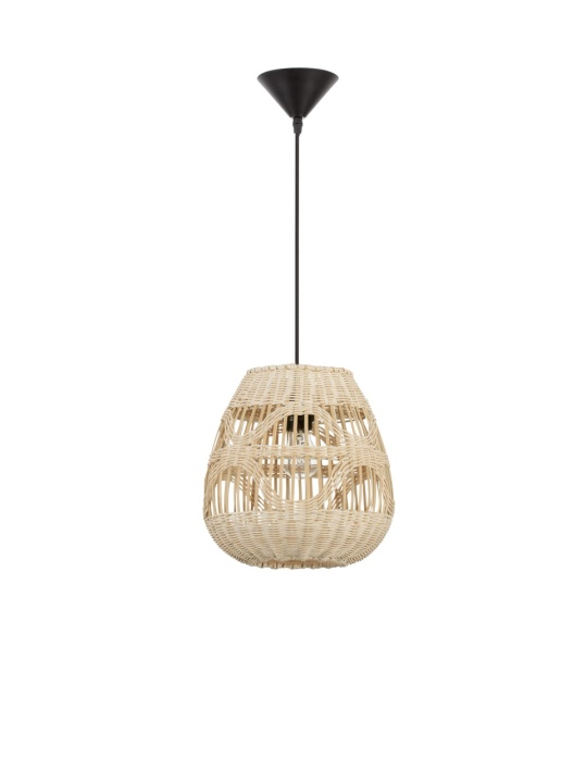 Pendul Marlo Natural / Negru Ø27 x H 180 cm - Img 2