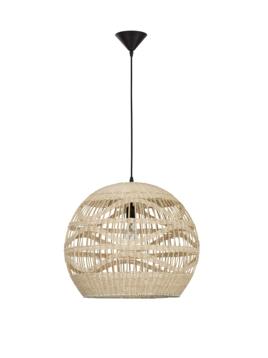 Pendul Marlo Natural / Negru Ø48,5 x H 205 cm - Img 2