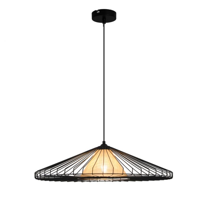 Pendul natural Mona - Negru / Lemn deschis - Img 2