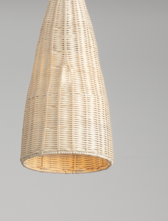 Pendul Rielo Natural / Negru Ø19,5 x H 243 cm - Img 5