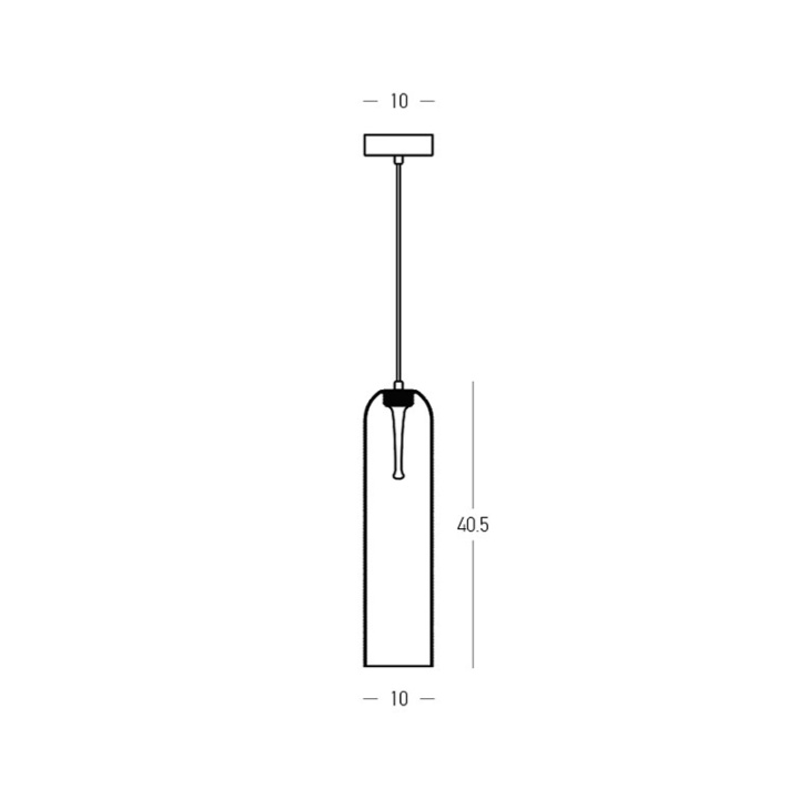 Pendul Sapel 2690 LED 7W 2700K/3000K/4000K – șampanie sticlă - Img 4