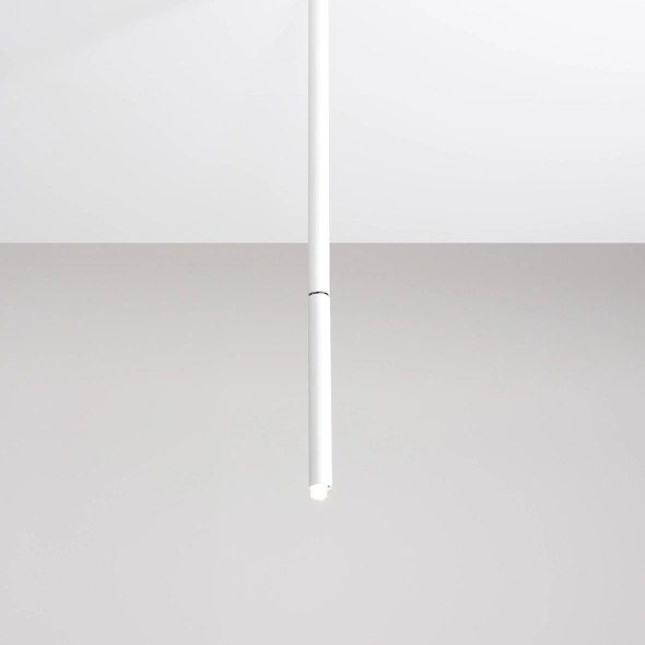 Pendul Stick înălțime 54,5 cm 1xG9 - Alb total - Img 4