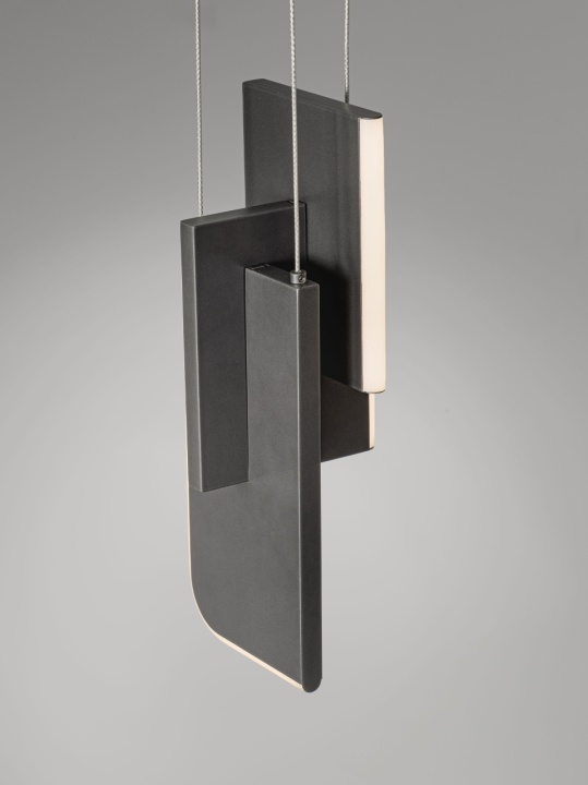 Pendul Totem Argintiu / Gri 15 x 15 x 200 cm - Img 5