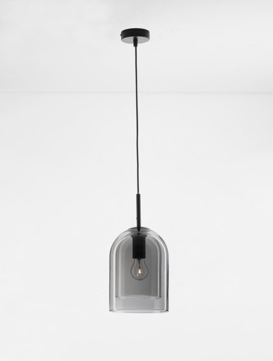 Pendul Velor Smokey / Negru Ø18 x H 240 cm - Img 4