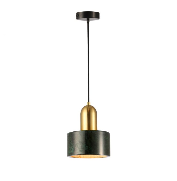 Pendul verde Marble - Auriu / Verde - Img 2