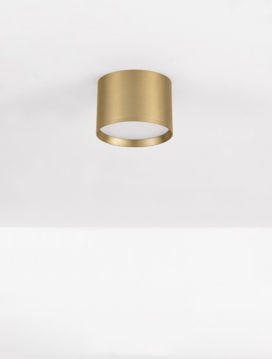 Plafoniera Ζιαζα Gold Matt Ø12 x H 8,6 cm - Img 3