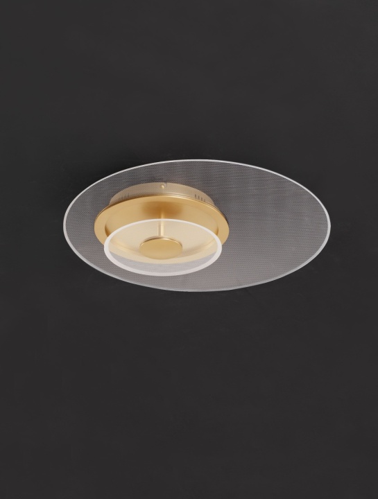 Plafoniera Copo Auriu Ø50 x H 9,6 cm - Img 4