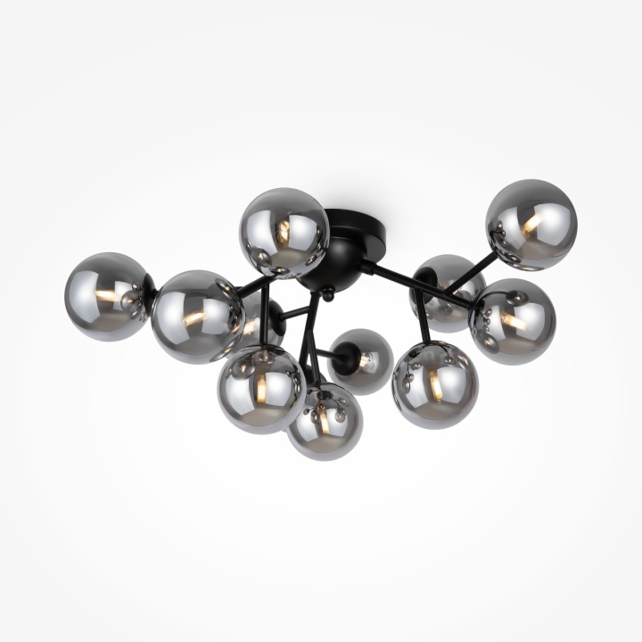 Plafonieră Dallas Ø 60 cm G9 - Negru - Img 2