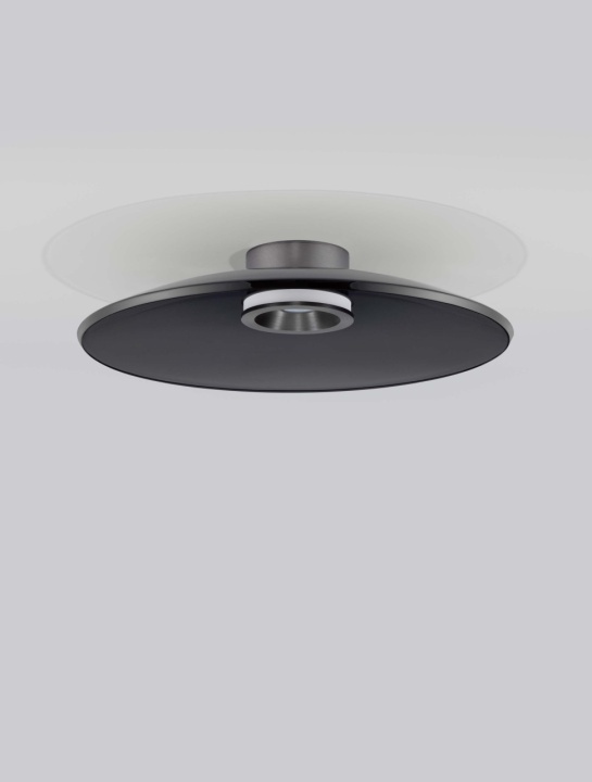 Plafoniera Esti Smokey / Nikel Ø50 x 10,6 cm - Img 3