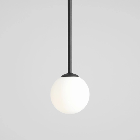 Plafoniera Pinne Scurt Negru 14 cm 1xE14 - Img 2