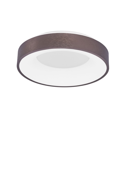 Plafoniera Rando Thin Brushed Coffee Ø38 x H 9 cm - Img 2
