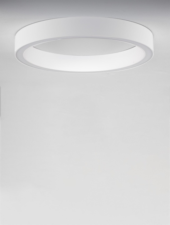 Plafoniera Sting Alb Ø60 x H 6,5 cm - Img 3