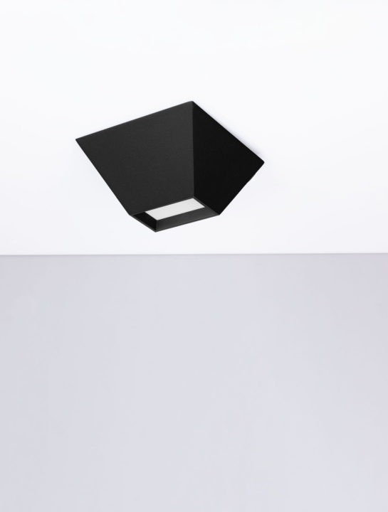Plafoniera Utopia Negru 15 x 15 x 6,5 cm - Img 3