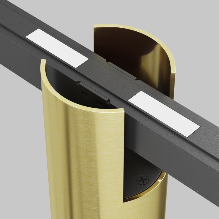 Proiector pentru sina Sina magnetica Exility - 19.3 cm, 3000K Brass - Img 3