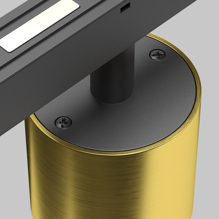 Proiector pentru sina Sina magnetica Exility DIMABIL - 19.3 cm, Brass - Img 3