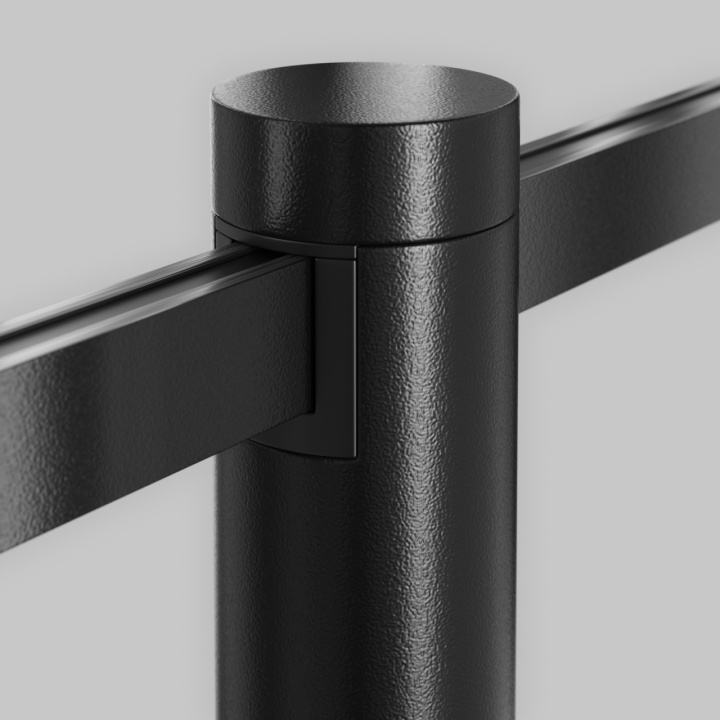 Proiector pentru sina Sistem Flarity - Ø 2.9 cm, 3000K Negru - Img 3