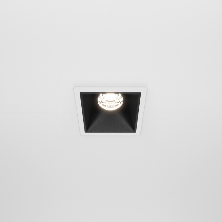 Spot incastrat Alfa - L 6.5 x l 6.5 cm, 4000K, Alb - Img 2