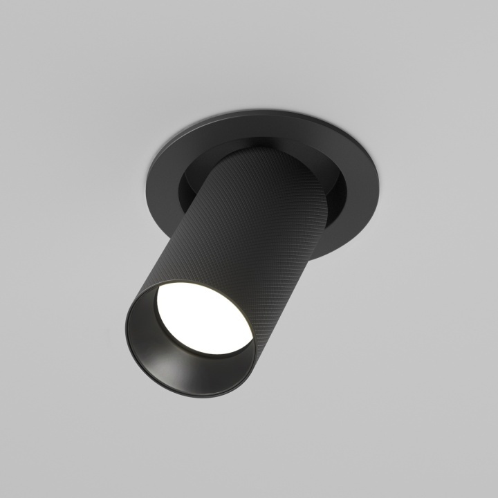 Spot incastrat Artisan - Ø 5.4 cm, Negru, GU10 - Img 3