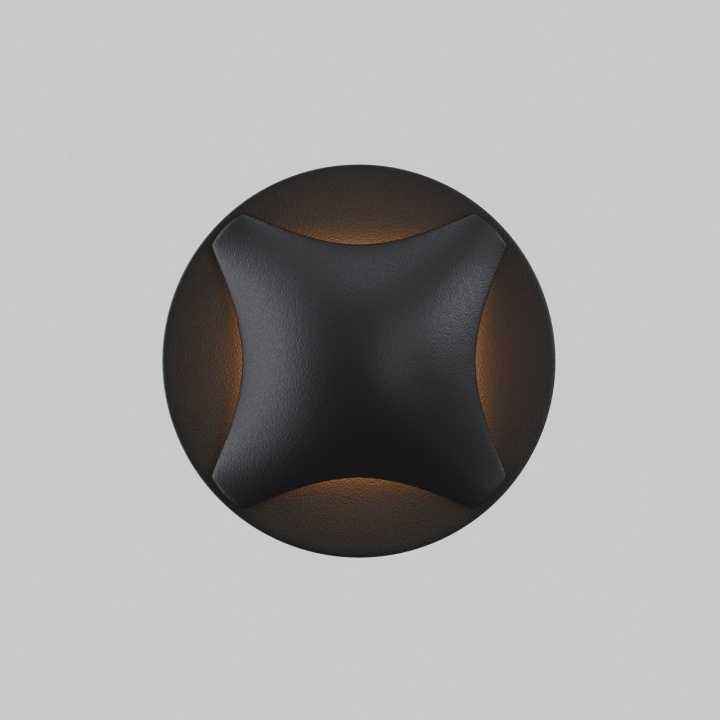 Spot încastrat Biscotti Ø 6.2 cm 3000K - Negru - Img 3