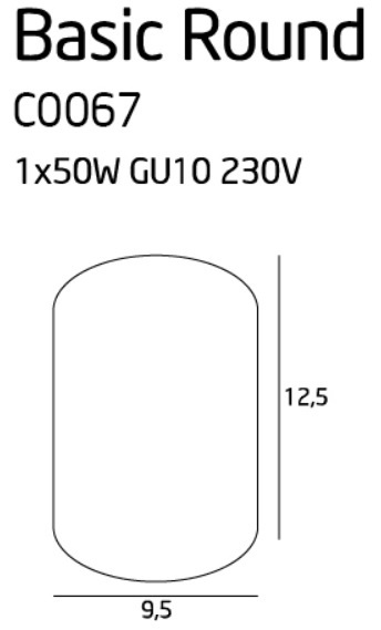 Spot Maxlight C0067 Basic Round - Img 2