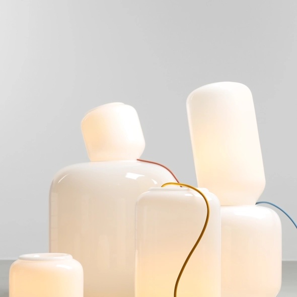 Veioza Flask Galben mimoza M 1xE27 - Img 2