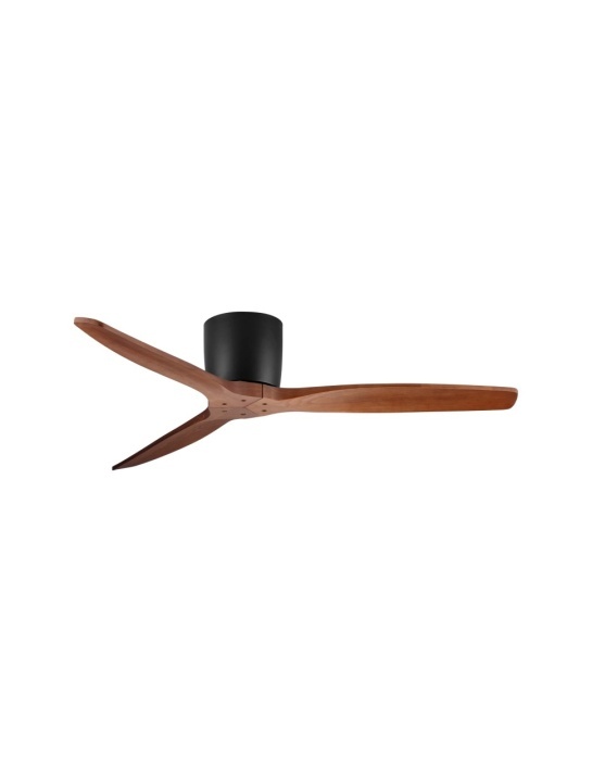 Ventilator Ninemia Negru / Lemn Ø132 x H 22 cm - Img 2