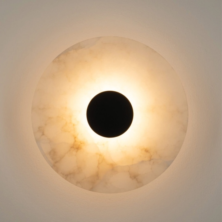 Aplică Alabaster LED 3000K - Negru mat, Natural - Img 3