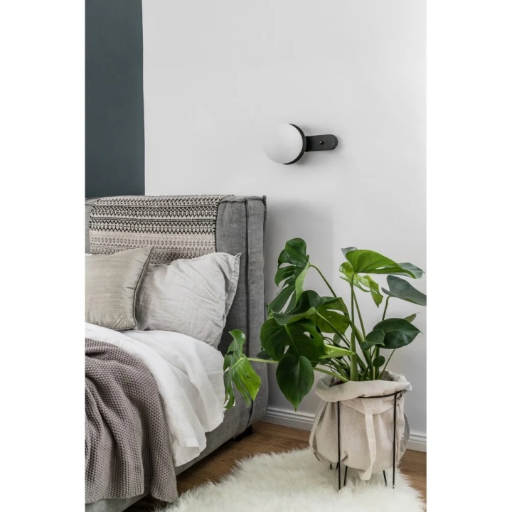 Aplică de perete KUUL D1 black with switch, negru - Img 4