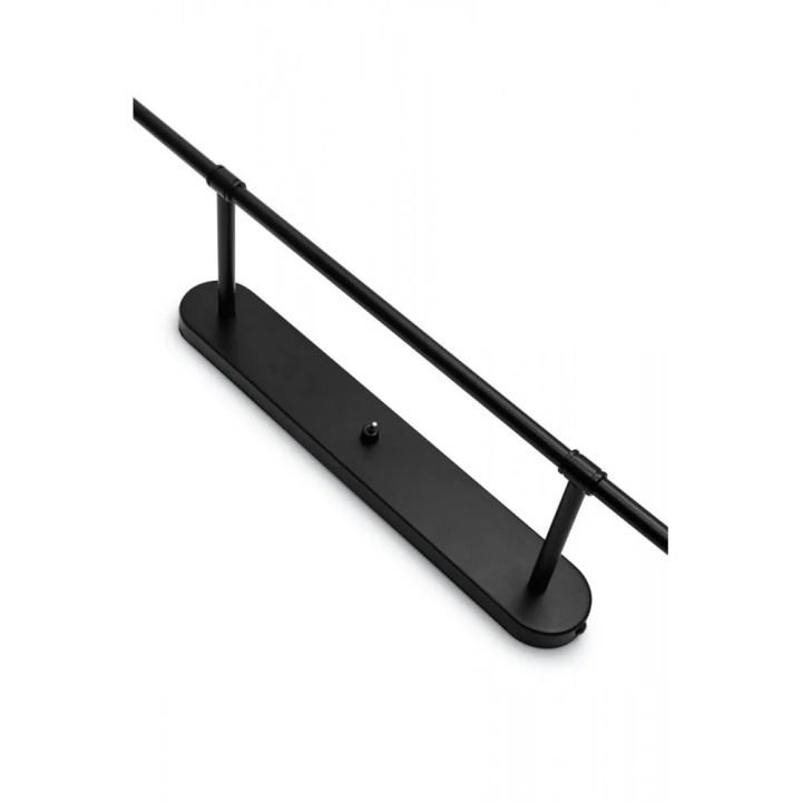 Aplică de perete TABLO black with a shelf, negru - Img 3