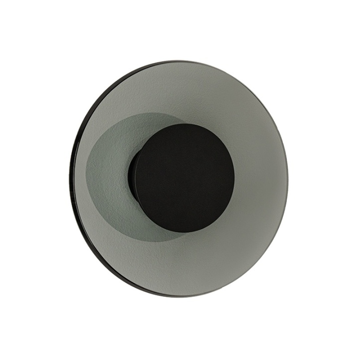 Aplică Disco Nordico LED 2700K-3000K - Negru mat - Img 2