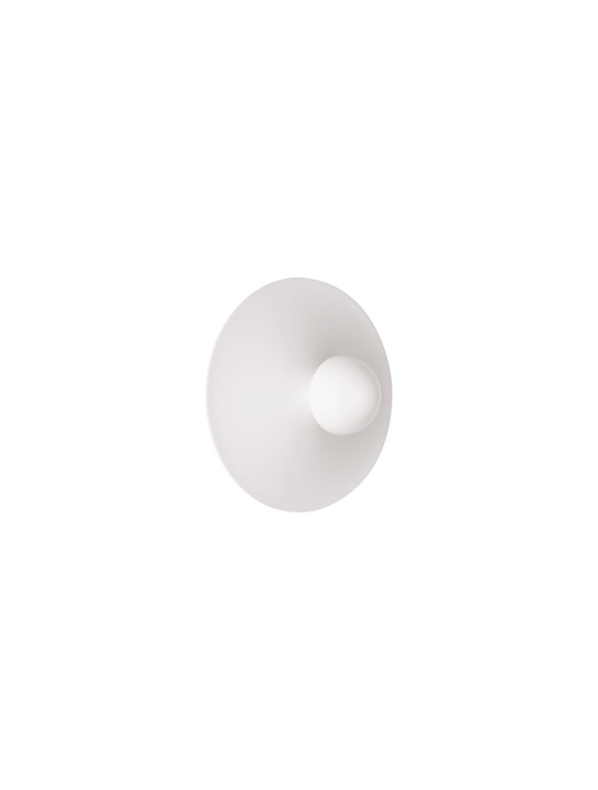 Aplica Edem Alb Ø25 x H 11 cm - Img 2