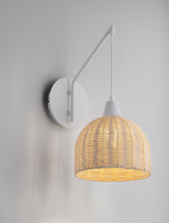 Aplica perete decorativa Fado Natural 20,5 x 14 x 40 cm - Img 4