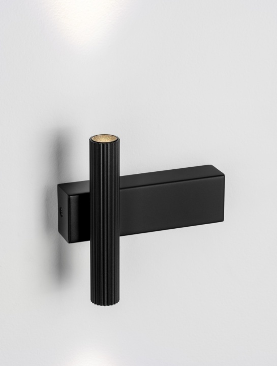 Aplica perete decorativa Paron Negru 15 x 5,5 x 15 cm - Img 5