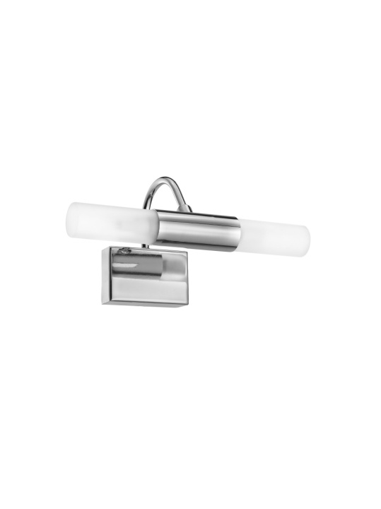 Aplica perete pentru baie Dritto Crom / Opal 24 x 13 x 11 cm - Img 2