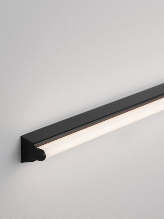 Aplica perete pentru baie Endo Negru 63 x 5 x 4,5 cm - Img 5