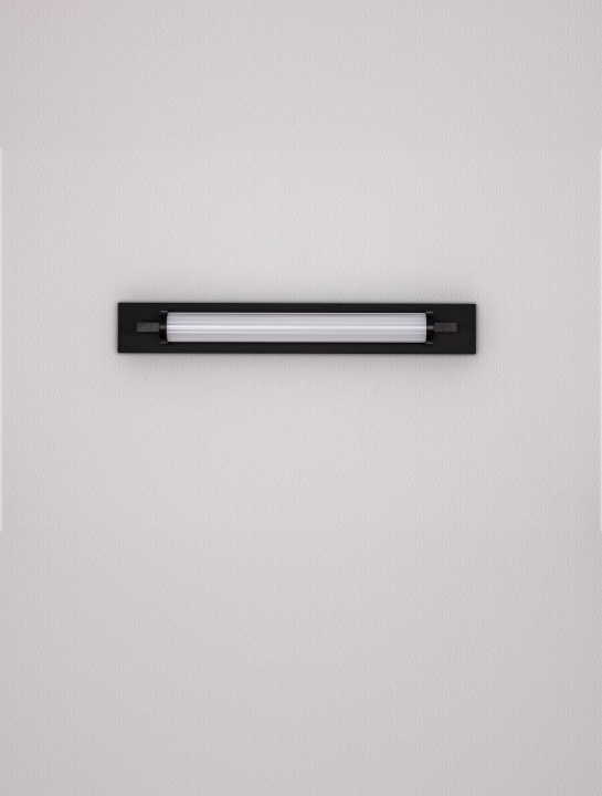 Aplica perete pentru baie Fasko Negru / Alb 60 x 8,5 x 9,5 cm - Img 4