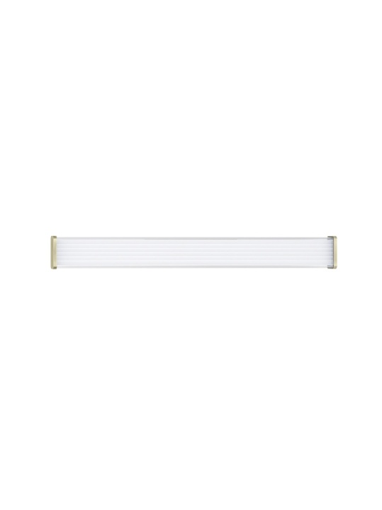 Aplica perete pentru baie Misty Auriu periat 60 x 7,5 x 7 cm - Img 2