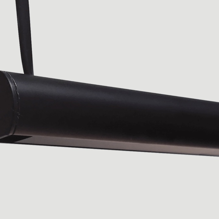 Capac profil 3m pentru sina magnetica 15mm Ultra Slim Extra - Negru - Img 2